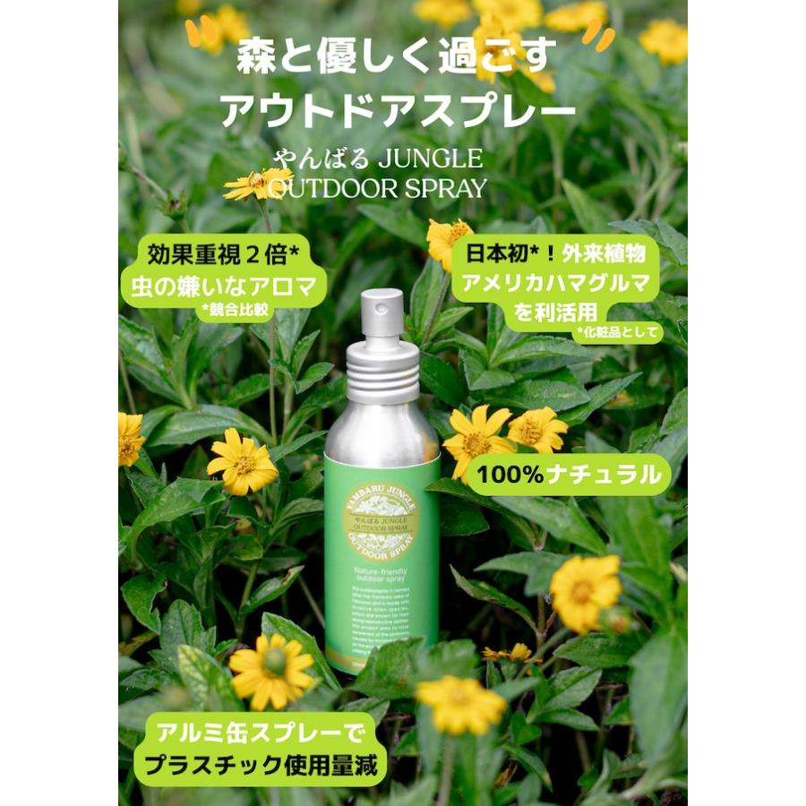 やんばるジャングル アウトドアスプレー 100ml [虫・蚊よけ対策] ボディ用化粧水 |  | 07