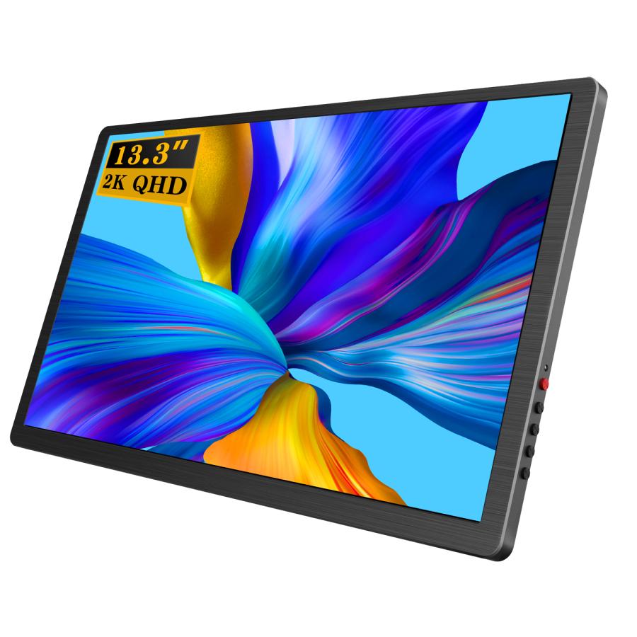 在庫処分 モバイルモニター モバイルディスプレイ 13.3インチ 2K 2560x1440 高画質 グレア 約509g 超軽量 mini HDMI VESA対応 スタンド付 3年保証 :EV001307:EVICIV - 通販 - Yahoo!ショッピング 在庫処分 モバイルモニター モバイルディスプレイ 13.3インチ 2K 2560x1440 高画質 グレア 約509g 超軽量 mini HDMI VESA対応 スタンド付 3年保証 :EV001307:EVICIV - 通販 - Yahoo!ショッピング