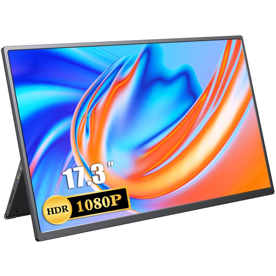 Eviciv モバイルモニター 17 3インチ 1080p Switch Ps Xboxゲーム ゲームモニター 非光沢 狭薄型 Hdmi Usb Type C カバー 日本語説明書付 三年保証 M173b013djpeva1 Eviciv 通販 Yahoo ショッピング