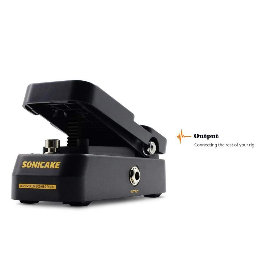 Sonicake ワウペダルアクティブ ボリューム ワウギターエフェクターペダル 2019102201244200829
