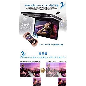 LOSKAフリップダウンモニター 12.1インチデジタルフリップダウンモニター LEDバックライト液晶HDMI MicroSD対応|evidenthree|13