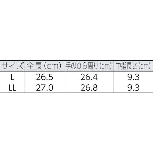 Hex　Armor　耐切創・耐突刺・耐摩耗　LL　作業用手袋　5039　スチールレザーIX　754096