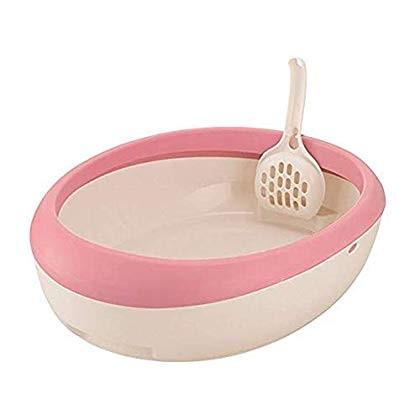 リッチェル 猫用トイレ本体 ラプレ ネコトイレ コーラルピンク S サイズ Evidenthree 通販 Yahoo ショッピング