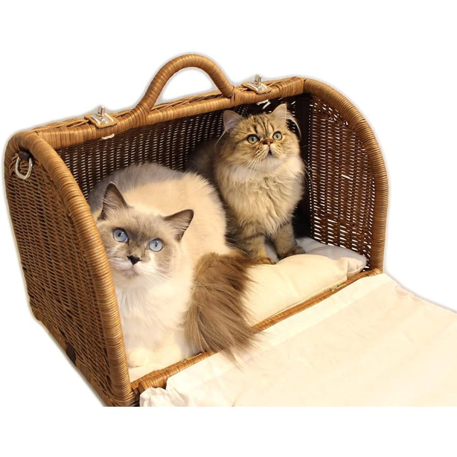 N4スタイル ラタンキャリーマイン M ブラウン SC-73BW