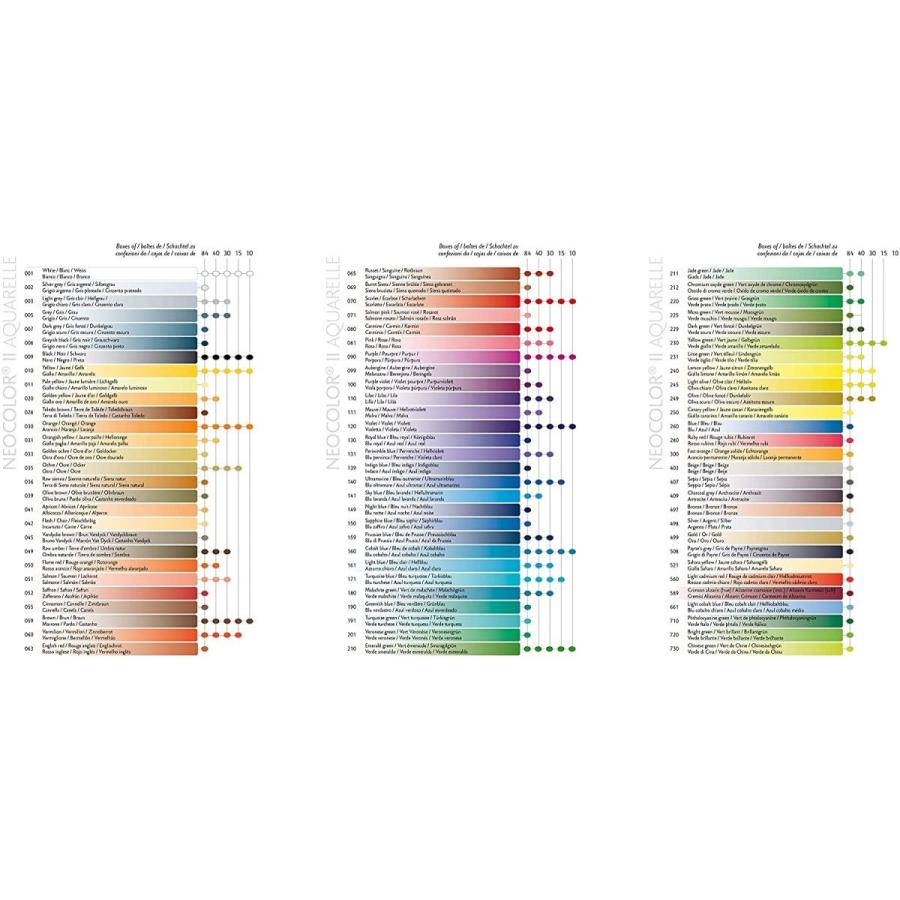 カランダッシュ ネオカラーII 40色セット 7500-340 日本正規品 カランダッシュ ネオカラーII 40色セット 日本正規品