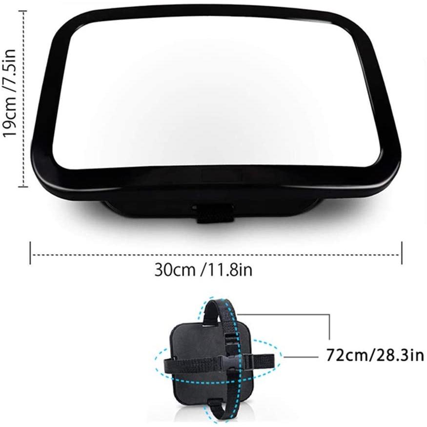 車の赤ちゃんの安全ミラー ベビールームミラー 360 回転 Prettyfunnyballoons Com