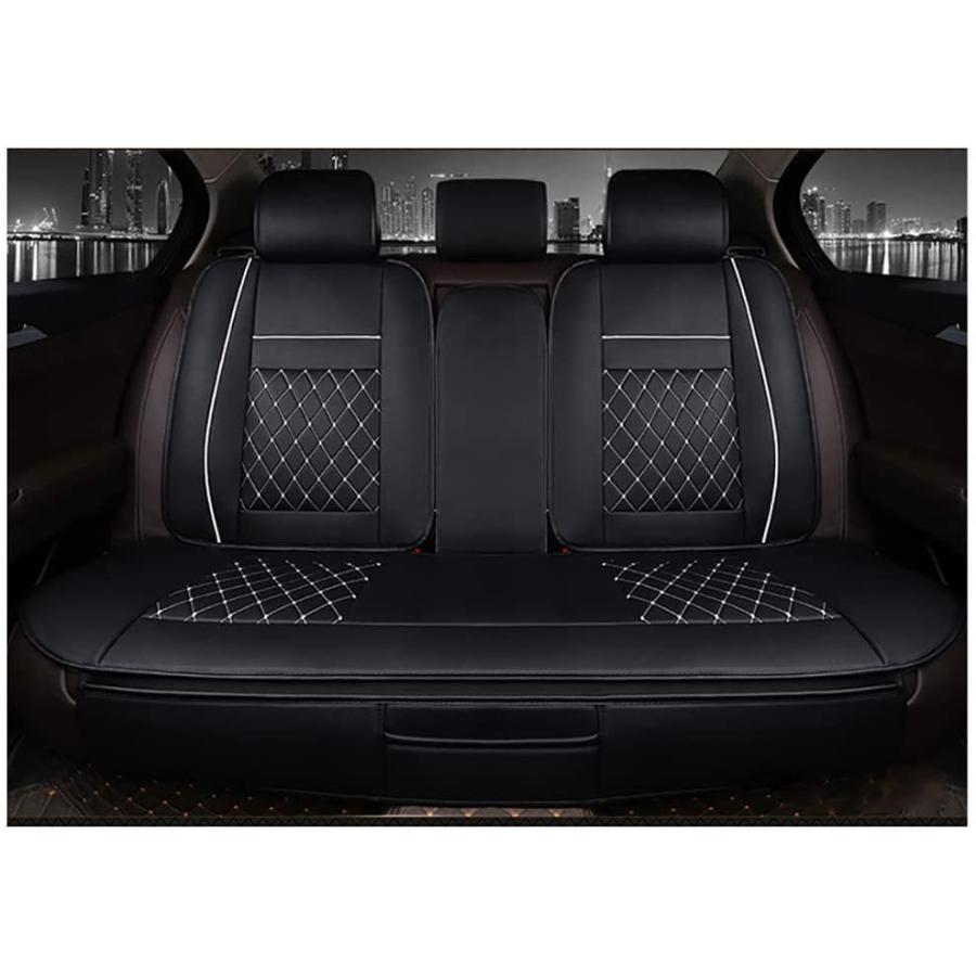 楽天カード分割 シートカバー エプロンタイプ レザー 防水 汎用 フロント 軽普通車用 前席 運転席 助手席 オールシーズン 1席分 ブラック ホワイトス 新しい到着 Cafeduberry Com