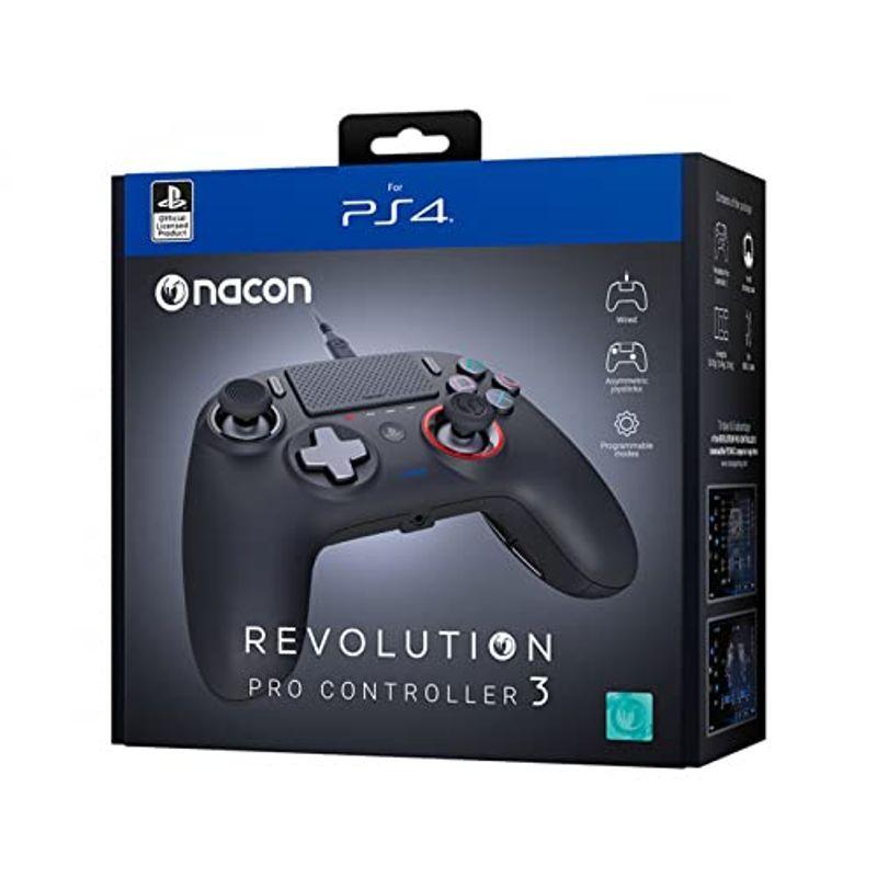 NACON　Controller　Esports　プロ　PS4プレイステーション4　PC（有線）　V3　レボリューション　並行輸入品