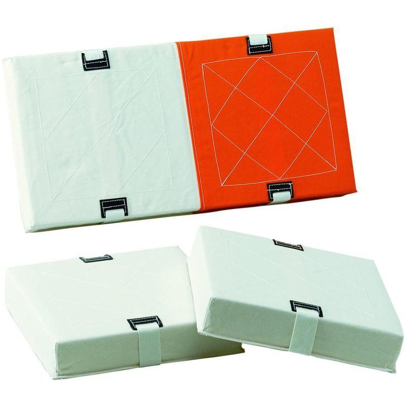 TOEI LIGHT(トーエイライト) ソフトダブルベースセット380 B3359 白・オレンジ 1塁:381×762×厚さ76mm2.3塁 TOEI LIGHT トーエイライト ソフトダブルベースセット380 B3359 オレンジ 1塁 381×762×厚さ76mm2 3塁