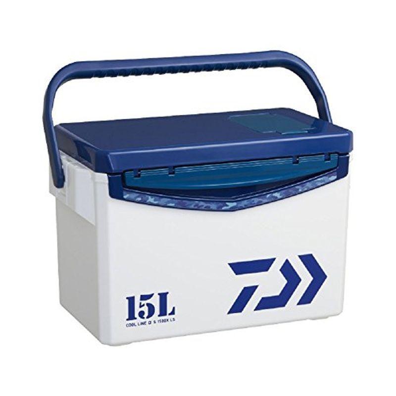 ダイワ Daiwa クーラーボックス クーラーボックス クールラインa ライトソルト アウトドア キャンプ 登山 S1500x ライトソルト ネイビー 小型 釣り 発泡スチロール 15リットル Evidenthree 流行り