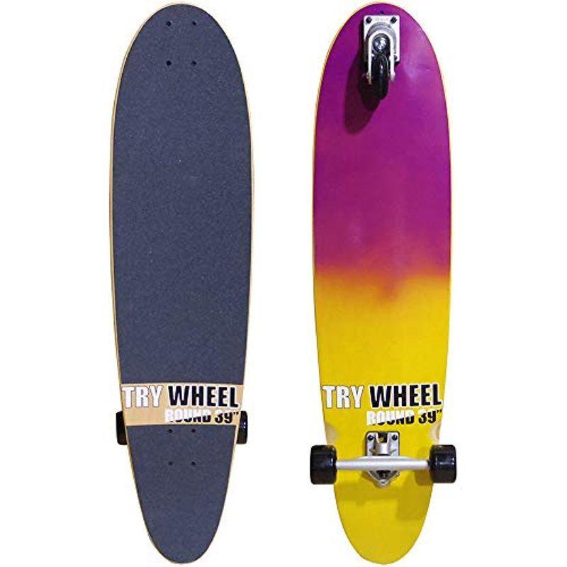 TRY WHEEL(トライウィール) TRYWHEEL ROUND 39 YELLOWxPURPLE TRY039D