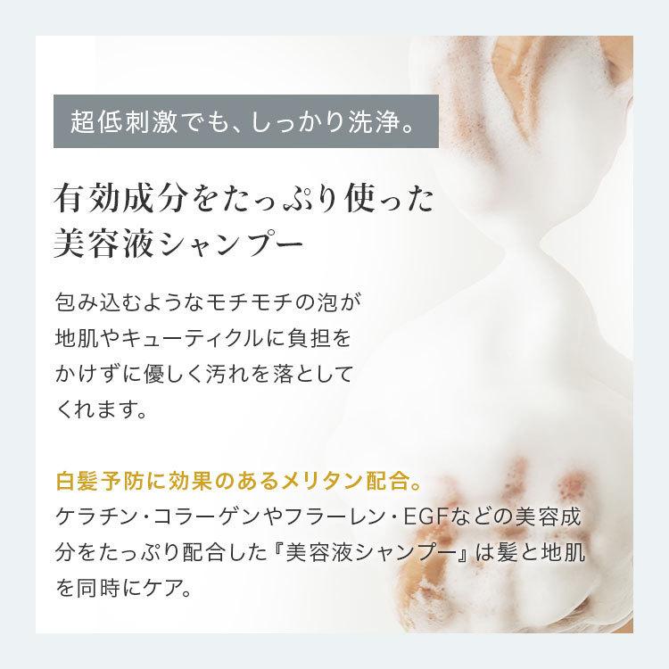 メリタン ヘマチン エイジングケア シャンプー 美容室専売 スプレヴォリ・ヴェルモアクレンジング 1000ml×２ しっとりタイプの画像