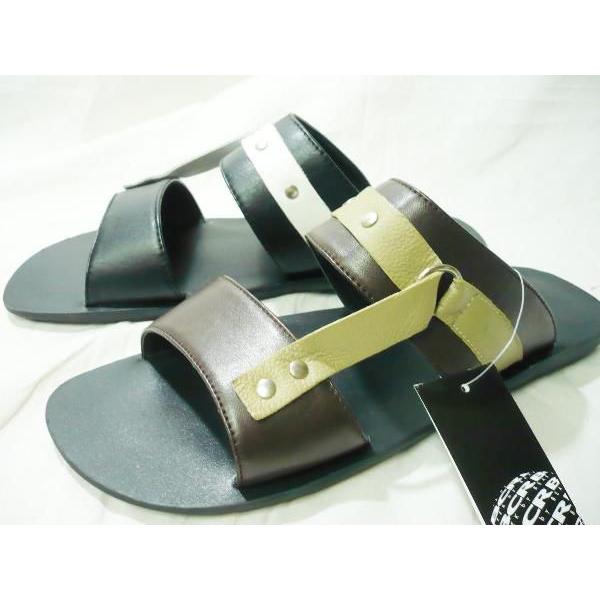 【送料無料】本革使用☆男のサンダル |  | 01