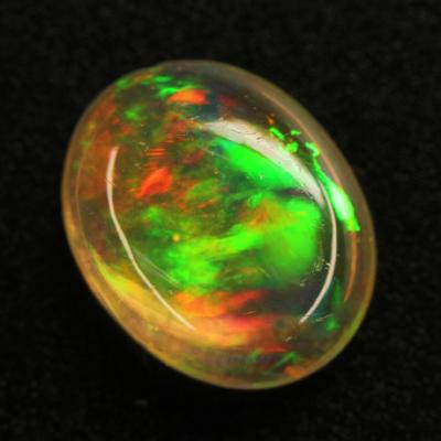 天然メキシコオパール (ファイヤーオパール) 0.45ct ルース 