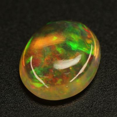 天然メキシコオパール (ファイヤーオパール) 0.45ct ルース