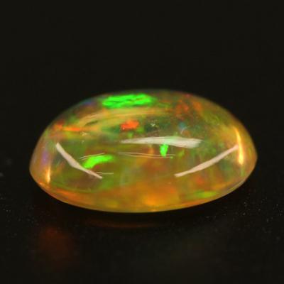 天然メキシコオパール (ファイヤーオパール) 0.45ct ルース 