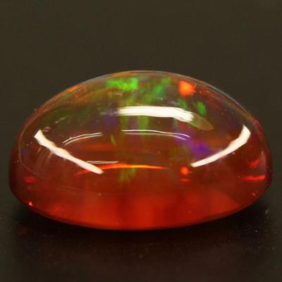 天然メキシコオパール (ファイヤーオパール) 2.85ct ルース 