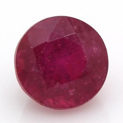 【処分特価】ミャンマー産 天然ルビー 0.73ct コランダム ルース 宝石 裸石 7月誕生石【ソーティングメモ付き】 | 