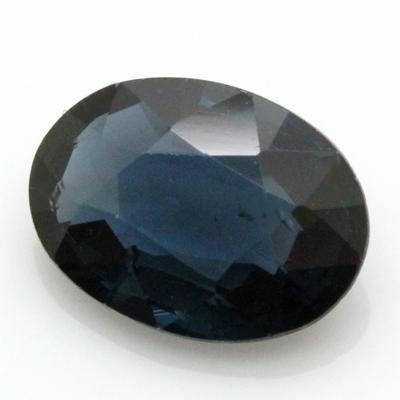 処分特価】天然サファイア 1.12ct（ブラックサファイア 