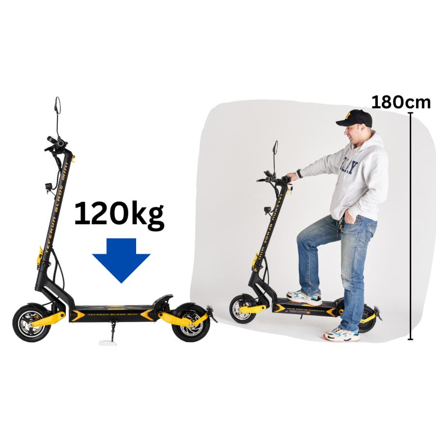 スーパーセール【20％OFF】電動キックボード BLADE MINI 500W（公道