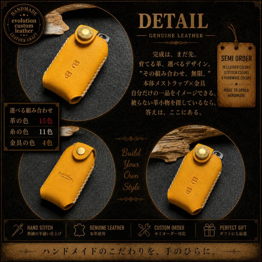 トヨタ 30系プリウス 10系アクア ランドクルーザー200  150プラド中期 スマートキーケース  おしゃれ  スマートキーカバー 本革 | トヨタ | 02
