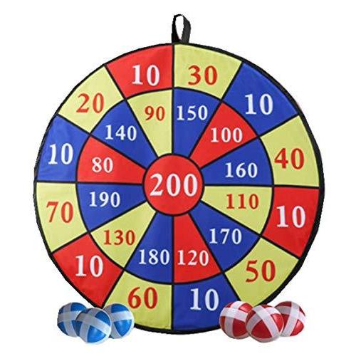 Cestmall ダーツボード 大判 粘着ボール キッズダーツボード キャッチボール 投げボール6個 子供用 大人ダーツボ Lcu06 イーヴォルブセラー 通販 Yahoo ショッピング