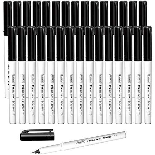 Shuttle Art 油性ペン 黒 30本 極細 0 4mm 油性マーカー 油性マジックセット 速乾 耐水 サインペン ネームペン 名前ペ Mkg979763 イーヴォルブセラー 通販 Yahoo ショッピング