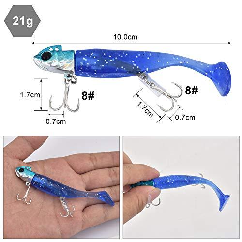 Colorgo ワーム ソフトルアー ジグヘッド 21g 30g シーバス ヒラメ マゴチ 青物 マグロ スズキ マス タチウオ ブリ Nbj イーヴォルブセラー 通販 Yahoo ショッピング