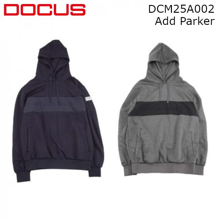 ゴルフウェア ドゥーカス パーカー チャコール/ネイビー 2025年 秋冬新作 メンズ レディース ユニセックス | DOCUS