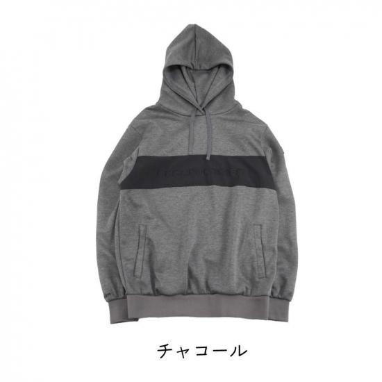 ゴルフウェア ドゥーカス パーカー チャコール/ネイビー 2025年 秋冬新作 メンズ レディース ユニセックス | DOCUS | 02