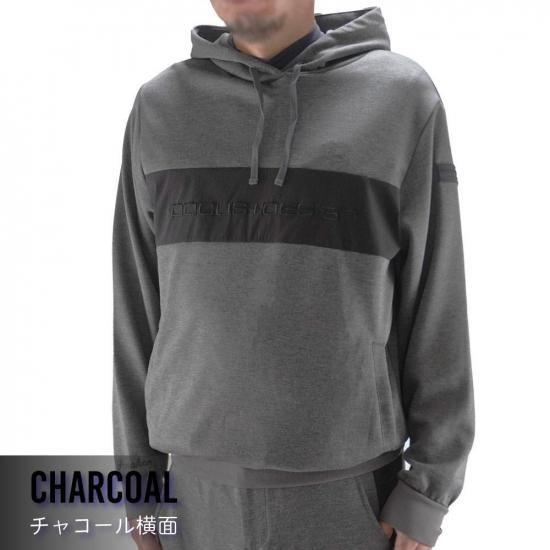 ゴルフウェア ドゥーカス パーカー チャコール/ネイビー 2025年 秋冬新作 メンズ レディース ユニセックス | DOCUS | 06