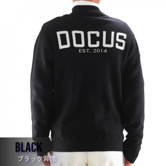 DOCUS（ドゥーカス） ゴルフウェア ジップアップウォームセーター
