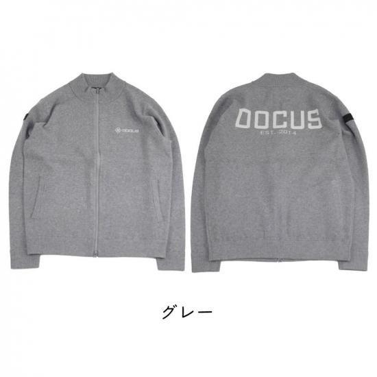 DOCUS（ドゥーカス） ゴルフウェア ジップアップウォームセーター