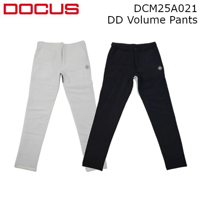 ゴルフウェア ドゥーカス DD ボリューム パンツ オフホワイト/ネイビー 2025年 秋冬新作 メンズ | DOCUS