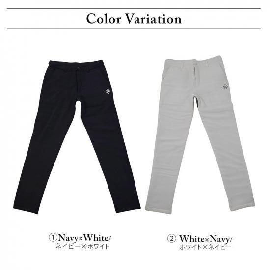 ゴルフウェア ドゥーカス DD ボリューム パンツ オフホワイト/ネイビー 2025年 秋冬新作 メンズ | DOCUS | 03
