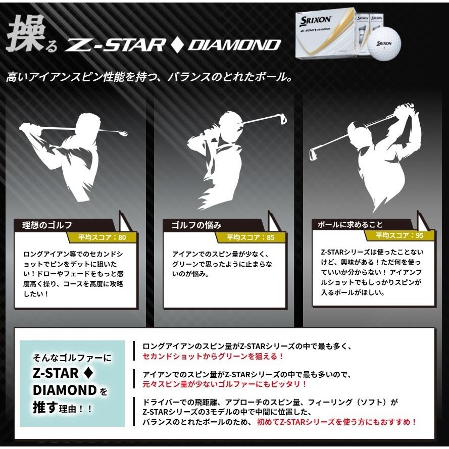 Z-STAR スリクソン NEW ◇ DIAMOND ホワイト 1ダース : Evolvin - 通販