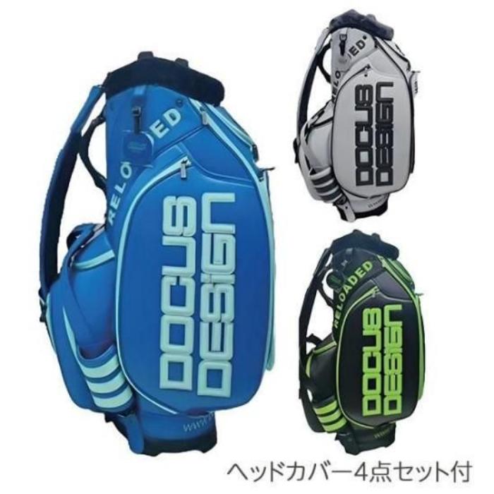 ドゥーカス Docus Reloaded キャディバッグ ヘッドカバーセット付属 ドゥーカス ゴルフ RELOADED 25 TOUR 10 ヘッドカバーセット 10インチ