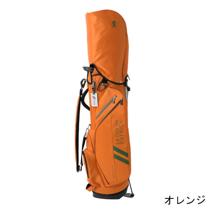 新品未使用　パトリック　キャディバッグ　PATRICK GOLF マスタード PATRICK（パトリック） キャディバッグ ゴルフ CADDIE BAG PL PATRICK