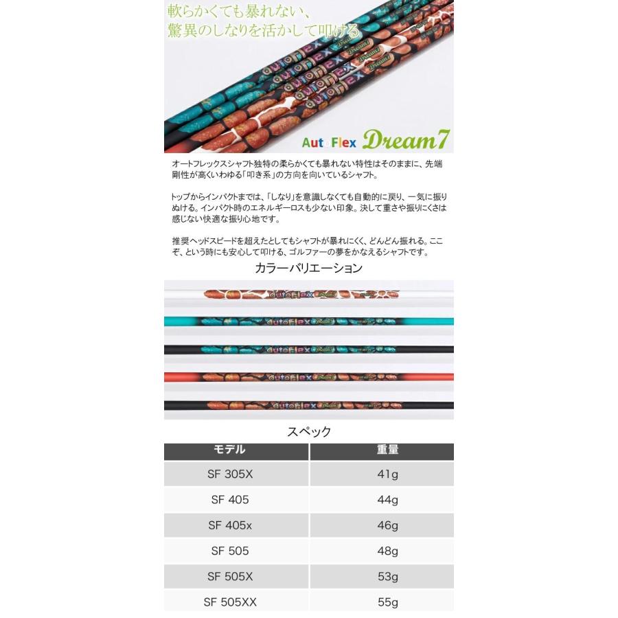 ドゥーカス リローデッドプラス フェアウェイウッド | オートフレックス DREAM7 ドリーム7 シャフト FW オーダーメイド カスタムクラブの画像