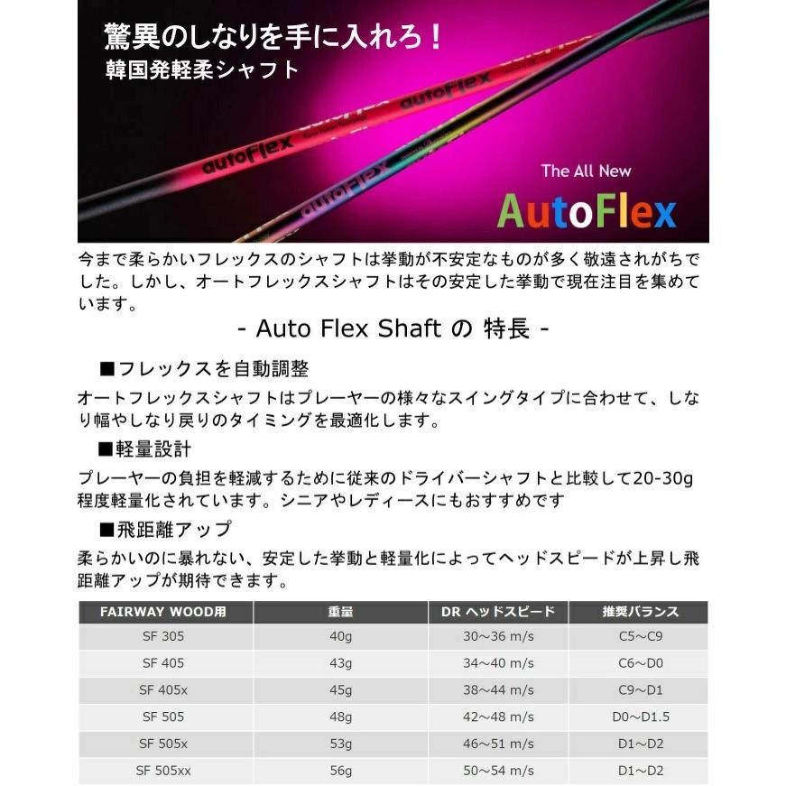 ジニコ フェアウェイウッド | オートフレックス シャフト FW オーダーメイド カスタムクラブ |  | 07