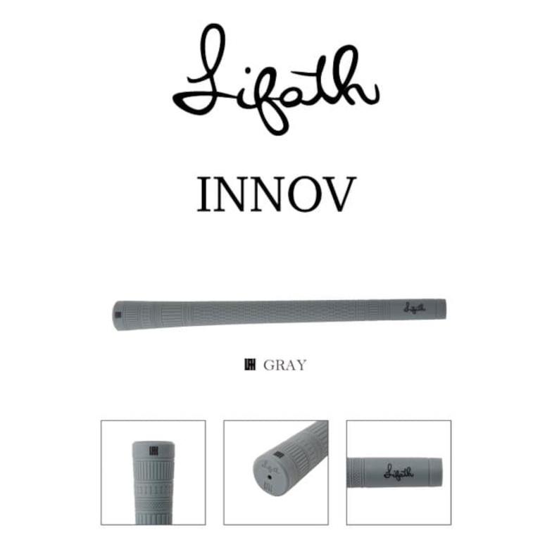 Lifath Innov M60 50±2 グレーグリップ 10個セット LIFATH INNOV50 グリップ M60口径 約50g エラストマー