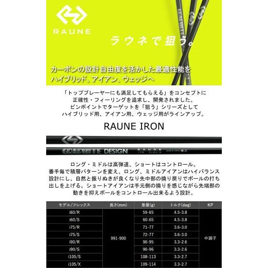 ジニコ アイアン CB ｜ グラファイトデザイン ラウネ #5-P 6本セット