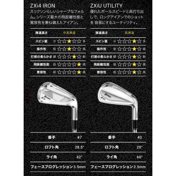 Srixon ZXi4 アイアン5本セット6〜P スリクソン Zシリーズ ZXi4 アイアン (6-PW) 5本セット