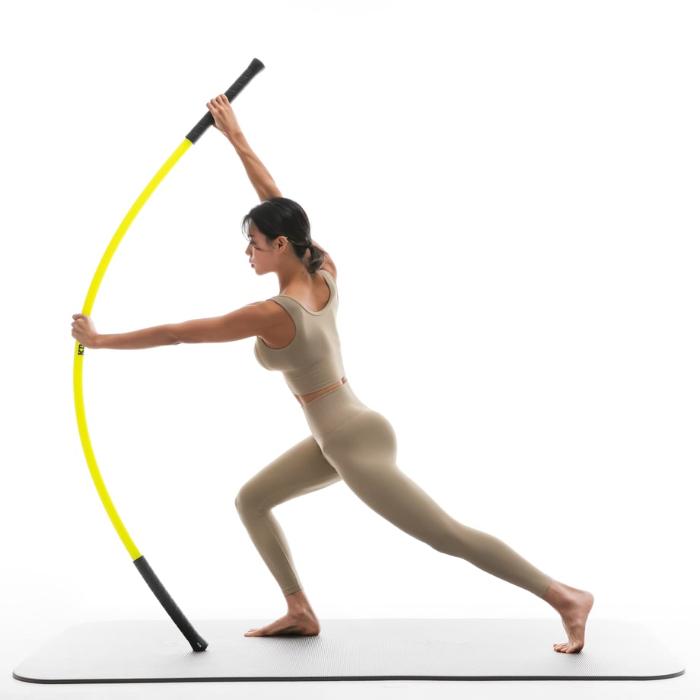 ストレッチ スティック KBSTICK 185cm フィットネス トレーニング器具 コンディショニング 体幹トレーニング 可動性 安定性 ボディバランス 筋膜リリース 全身用の画像