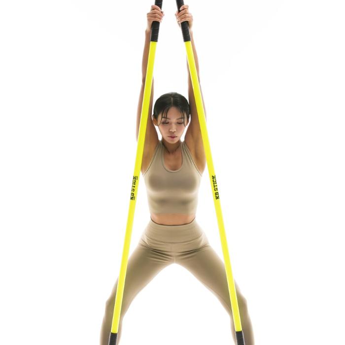 ストレッチ スティック KBSTICK 185cm フィットネス トレーニング器具 コンディショニング 体幹トレーニング 可動性 安定性 ボディバランス 筋膜リリース 全身用の画像