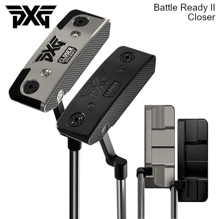 PXG バトルレディ2 クローザー パター ヘッドカバー付き プラチナム