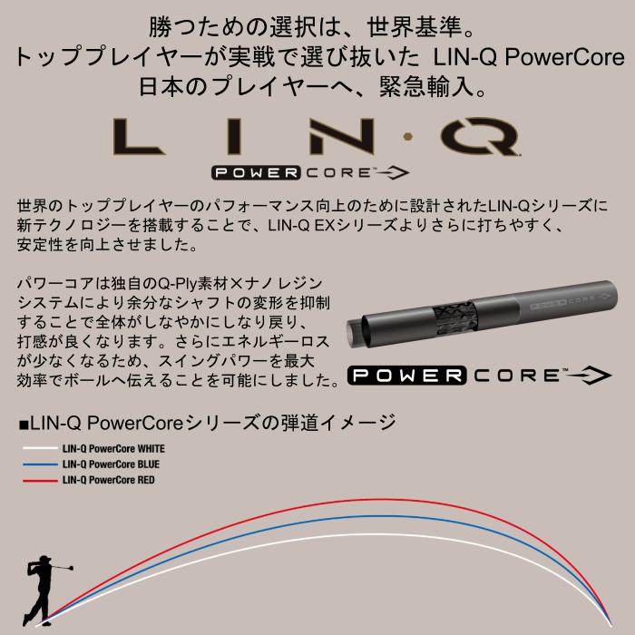 リンク パワーコア ブルー USTマミヤ シャフト テーラーメイド