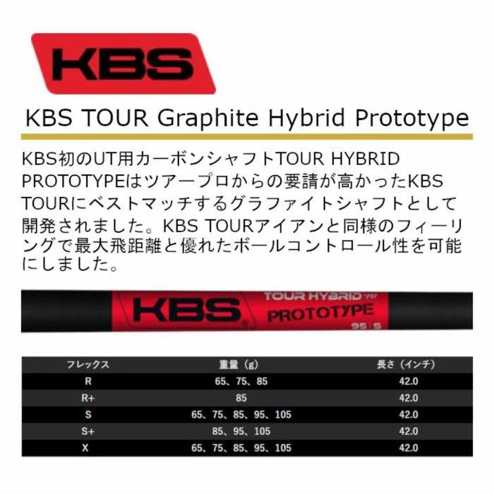 BALDO（バルド） TT ハイブリッド ドライビング アイアン | KBS ツアー