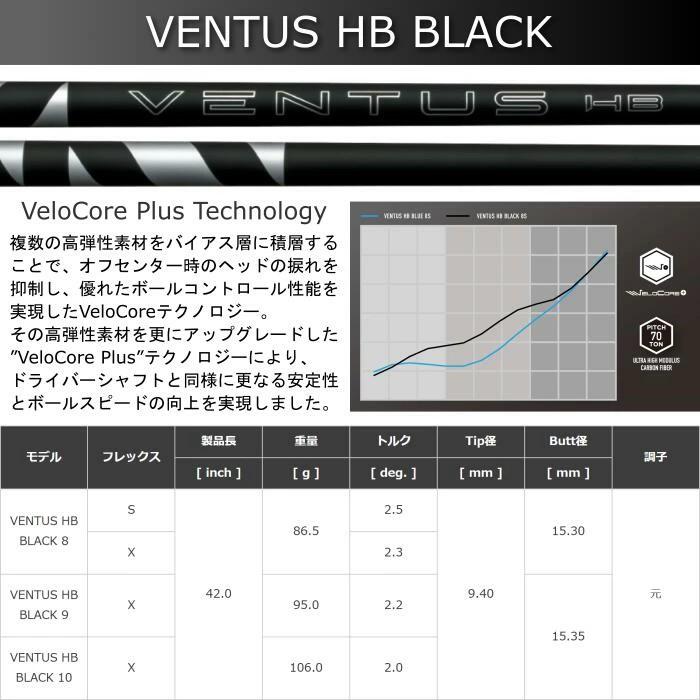 バルド ウヌス ユーティリティ | フジクラ ベンタス HB ブラック オーダーメイド カスタムクラブの画像