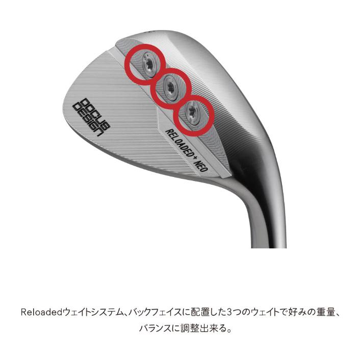 DOCUS - ドゥーカス ウェッジ リローデッド 足し加える ネオ | デザインチューニング ゼロソリッド 購入注文御手伝いさん カスタム野球クラブ